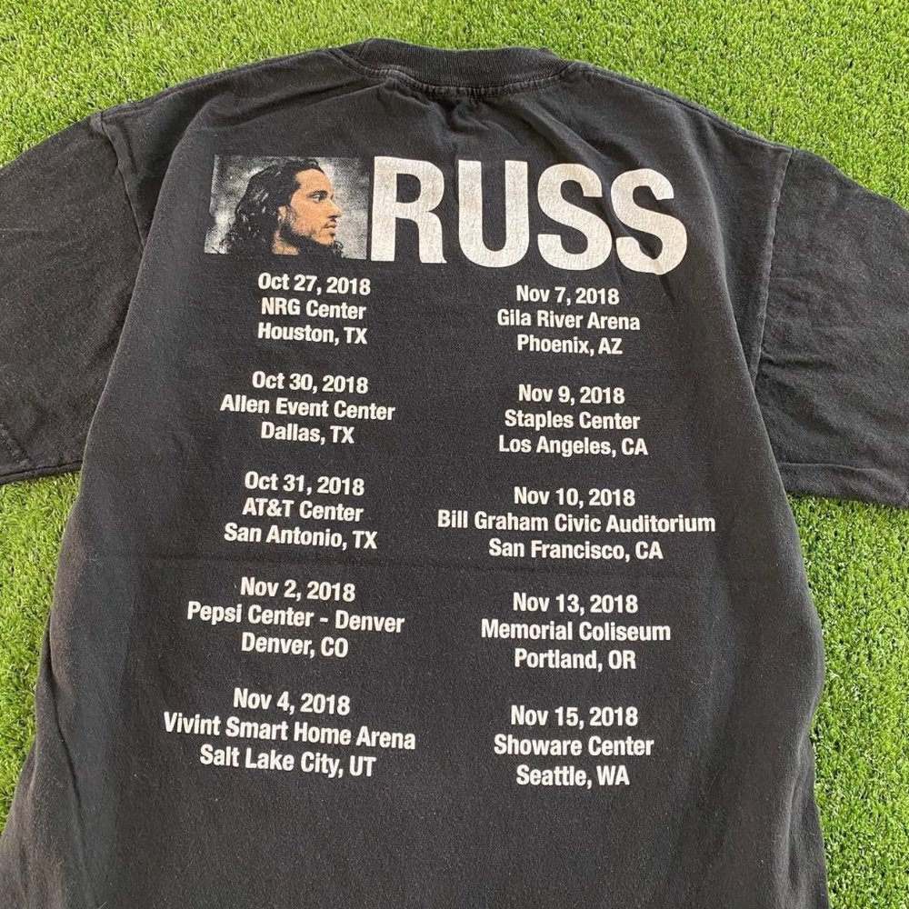 RUSS RAP TOUR TEE - Picture 4 of 8